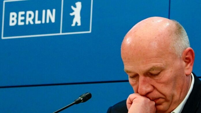 Sieht keinerlei Anlass zum Rücktritt: Berlins Regierender Bürgermeister Kai Wegner (CDU).