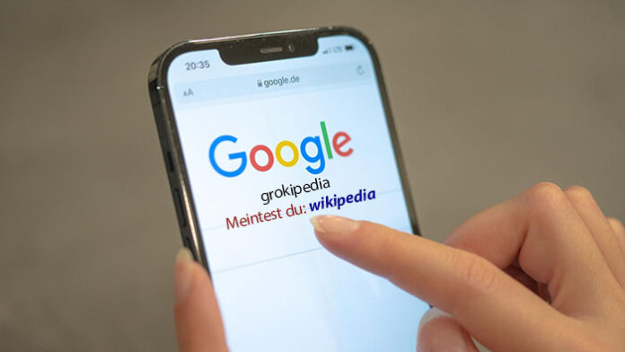 Wer bei Google nach dem neuen Online-Lexikon von Elon Musk, Grokipedia (PI-NEWS berichtete), sucht, bekommt eine erstaunliche Antwort: „Meintest du: Wikipedia“.