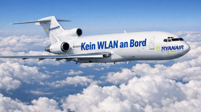 Ryanair-Chef Michael O’Leary erklärt offen, dass WLAN für sein Flieger keinen Sinn ergibt.