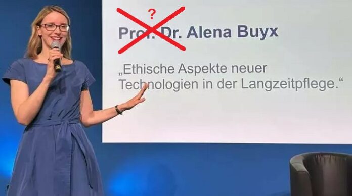 Ausgerechnet Alena Buyx, die während der Corona-Zeit als selbsternannte Moralinstanz des Landes auftrat und mit Vehemenz für die Impfung von Kindern warb, gerät nun selbst unter massiven wissenschaftlichen Verdacht.