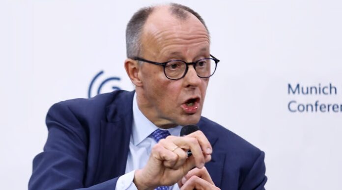 Gernegroß Merz auf der MSC: 