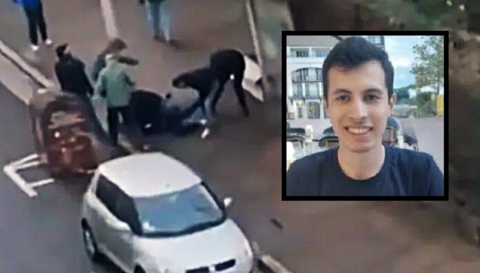 Quentin Deranque (23) wurde am 12. Februar in Lyon von einem Mob linker Mörder auf offener Straße getötet.