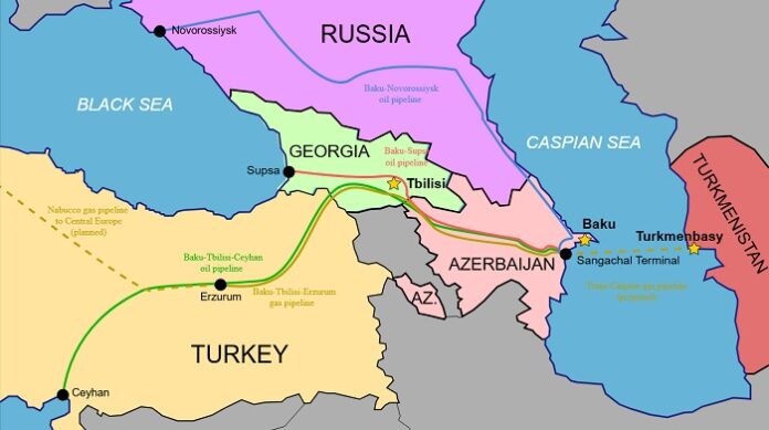 Aserbaidschan ist ein strategischer Knotenpunkt für kaspisches Öl und Gas, lebenswichtig für die europäische Energieunabhängigkeit.