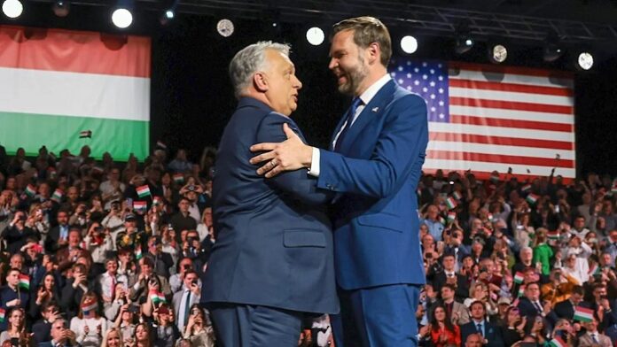 Viktor Orbán - hier mit US-Vize JD Vance in Budapest - hat verstanden, was viele westliche Regierungen vergessen haben: Ein Staat ist nicht dafür da, transnationale Ideologien umzusetzen, sondern das eigene Gemeinwesen zu schützen.