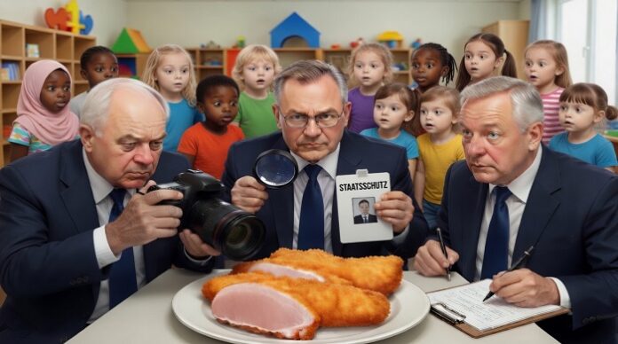 Schweinerei: Der Staatsschutz prüft jetzt, ob es in einer Bremer Kita strafbare Handlungen gab (KI-Bild).