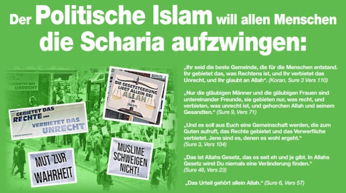 Aus dem Koran speist sich die demokratiefeindliche totalitäre Ideologie des Politischen Islams.