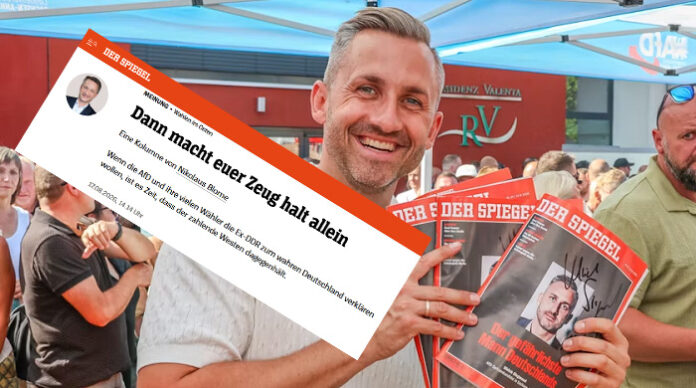 Genau das hat es noch gebraucht: Nach dem Magazin-Desaster kommt jetzt Nikolaus Blome in SPIEGEL-Online ums Eck mit der Nummer, den Über-Wessi zu geben.