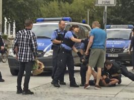 Polizeieinsatz in Chemnitz (Symbolbild).