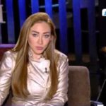 TV-Moderatorin Doaa Salah in ihrer Sendung auf Al-Nahar.