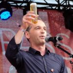 Hatte mächtig Spaß in Köln: Justizminister Maas am Freitag bei der Eröffnung des „Cologne Pride“.