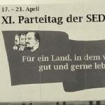 Das im Internet kursierende SED-Plakat zum elften Parteitag der DDR-Staatspartei hat sich als Fake herausgestellt.