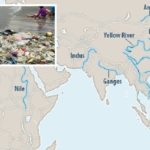 90 Prozent des Plastikmülls in den Weltmeeren stammen aus diesen zehn großen Flüssen in Asien und Afrika: Amur, Gelber Fluß, Hai He, Jangtse, Perlenfluß, Indus, Ganges, Mekong, Nil, Niger.